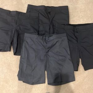 Gray Nike dress shorts